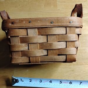 Longaberger Handwoven Brown Basket